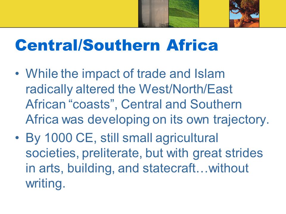 Islamic impact on west africa 1000 1750 ce